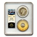 1857-S $20 Liberty Gold SS Central America MS-61 PCGS (PL,Bold S) 1857-S $20 Liberty Gold SS Central America MS-61 PCGS (PL,Bold S)